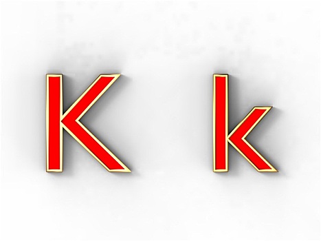 字母k