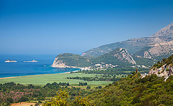 亚德里亚海,海边风景,黑山