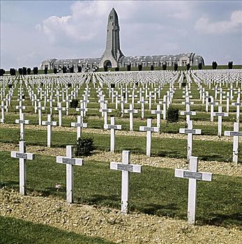 一战,墓地,凡尔登,法国