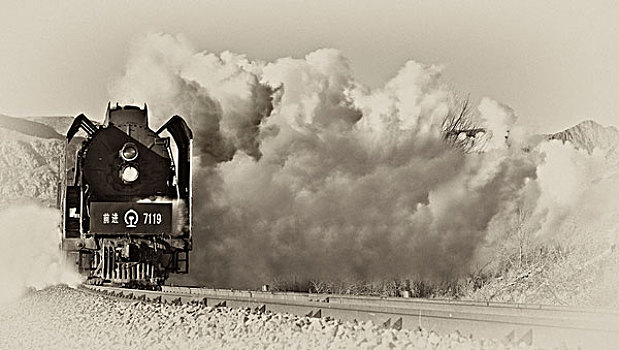 蒸汽机车怀旧