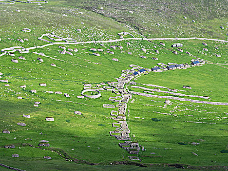 岛屿,群岛,苏格兰,乡村,湾,住宅区,大幅,尺寸