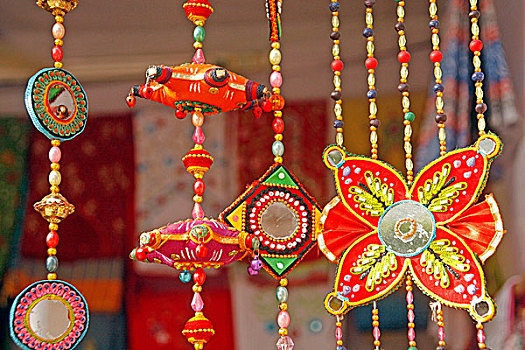 工艺品,展示,学院,达卡,城市,孟加拉,四月,2008年