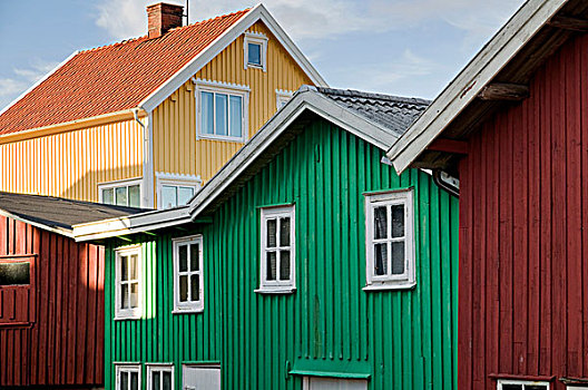 木屋,西海岸,瑞典,斯堪的纳维亚,欧洲
