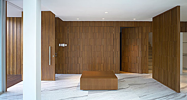 木护墙板,入口,走廊,新加坡