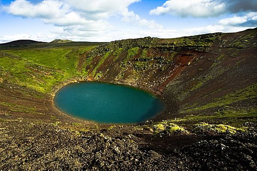 火山口,冰岛