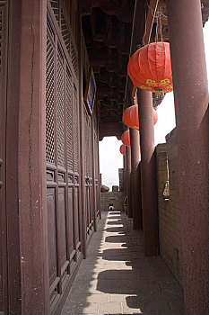 山西阳城郭峪村豫楼楼顶