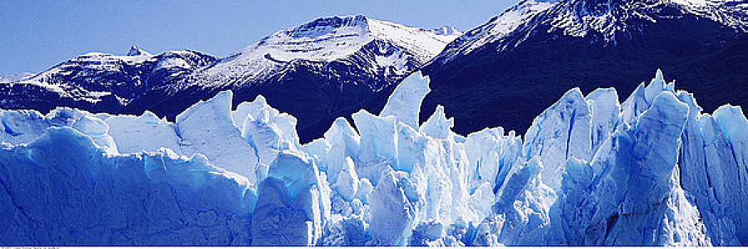 莫雷诺冰川,洛斯格拉希亚雷斯国家公园,巴塔哥尼亚,阿根廷