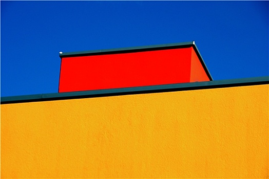 彩色,建筑