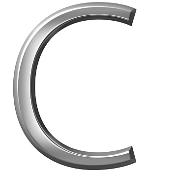 银,字母c