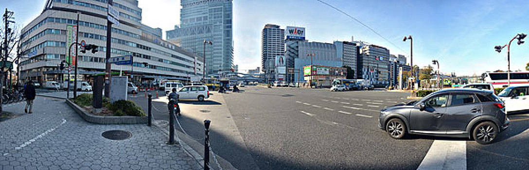 京都,街景,城市,全景,日本,关西,街道