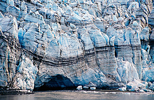冰河,冰河湾国家公园,阿拉斯加,美国