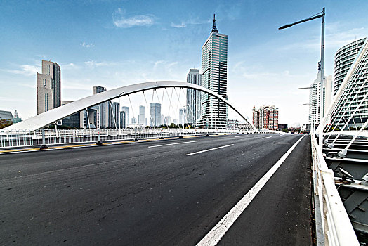 天津大沽桥,城市公路