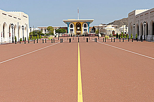阿曼苏丹国,马斯喀特,宫殿