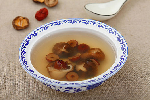 红枣香菇汤