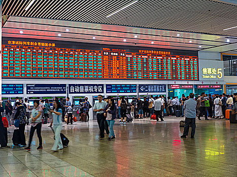 南,火车站,北京,中国