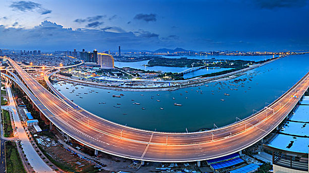 厦门杏林大桥海景