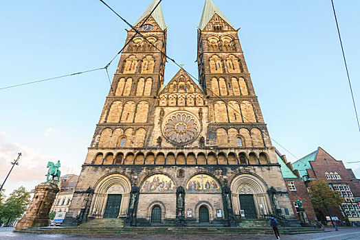 德国不莱梅市中心主座教堂