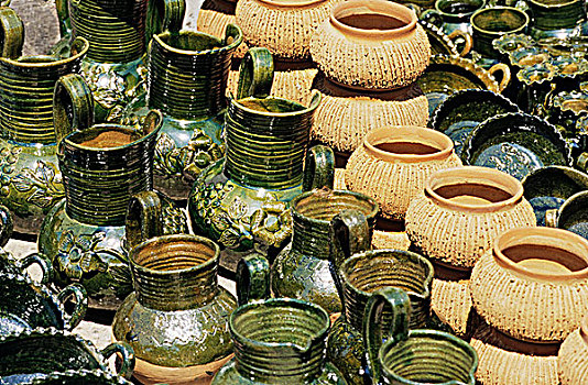 墨西哥,瓦哈卡州,赤陶,花瓶