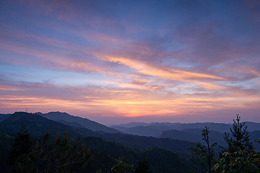 革命圣地井冈山自然风光