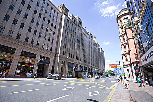 上海和平饭店,南京路