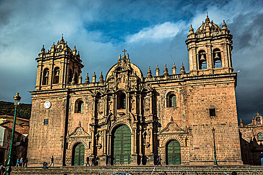建筑,大教堂,圣多明各,库斯科,秘鲁