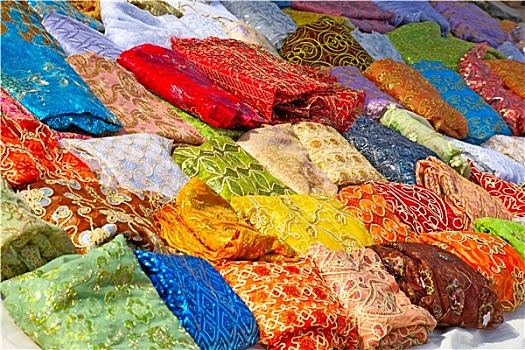 纺织品,突尼斯,市场