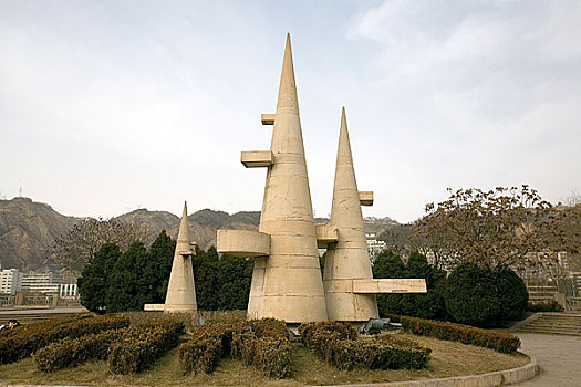 甘肃兰州黄河雕塑