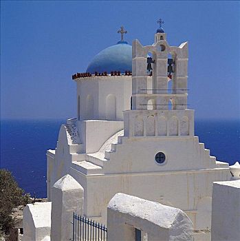 教堂,希腊,欧洲