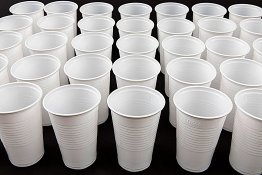 一次性杯子,塑料杯,白色,喝,杯子,塑料制品,垃圾