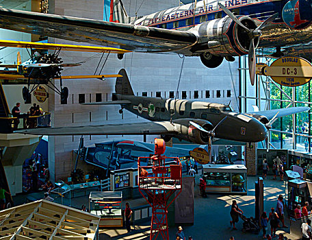 航天航空博物馆·螺旋桨飞机