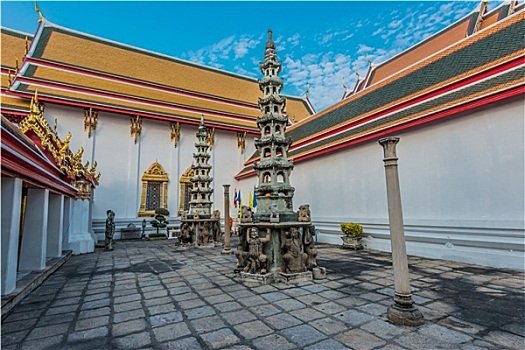 室内,寺院,庙宇,曼谷,泰国