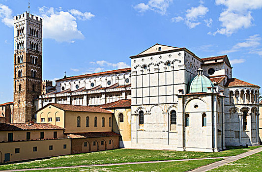 圆顶,卢卡,中央教堂,托斯卡纳,意大利