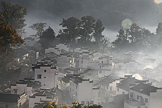 婺源石城风光