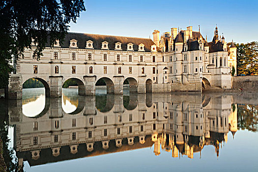 城堡,谢尔河,卢瓦尔河,区域,中心,法国,欧洲