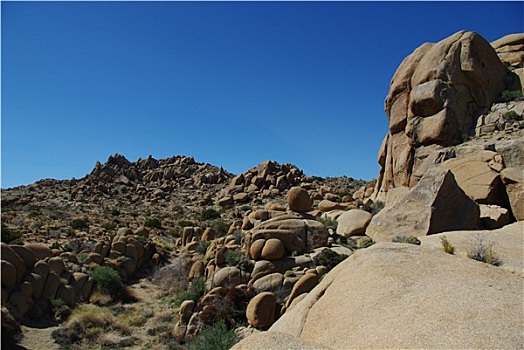 漂亮,石头,约书亚树国家公园,加利福尼亚