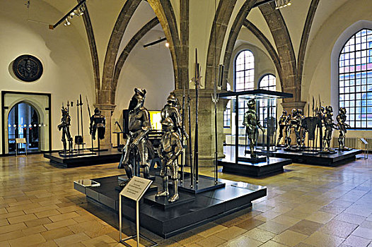 中世纪,护甲,满,盘子,德国南部,16世纪,巴伐利亚,国家,博物馆,慕尼黑,德国,欧洲