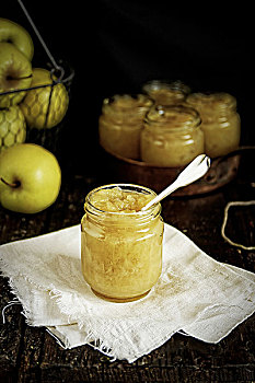 容器,蜜饯苹果
