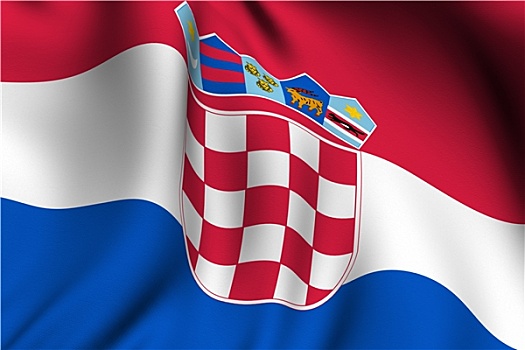 克罗地亚人,旗帜