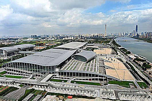 广州琶洲国际会议展览中心全景
