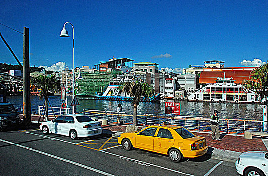 台湾高雄港游艇码头