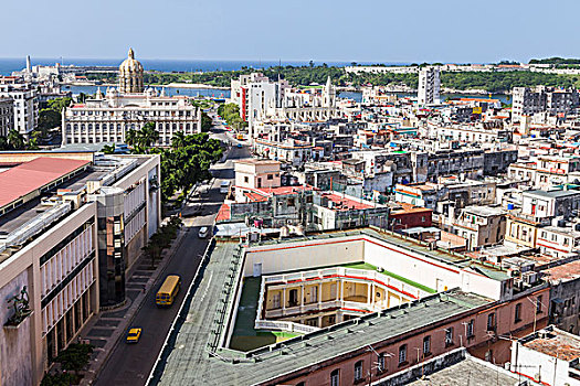屋顶,哈瓦那,古巴