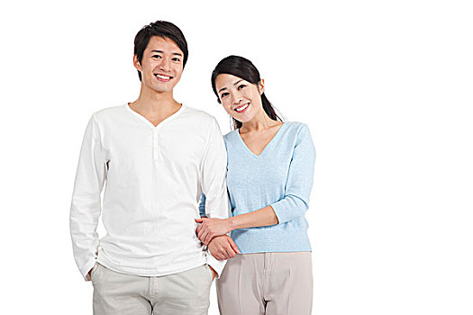 棚拍休閑裝情侶拉手