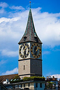 鐘樓,蘇黎世,瑞士