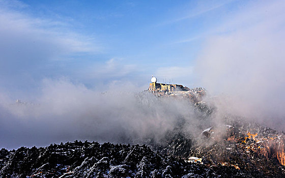 黄山云海风光