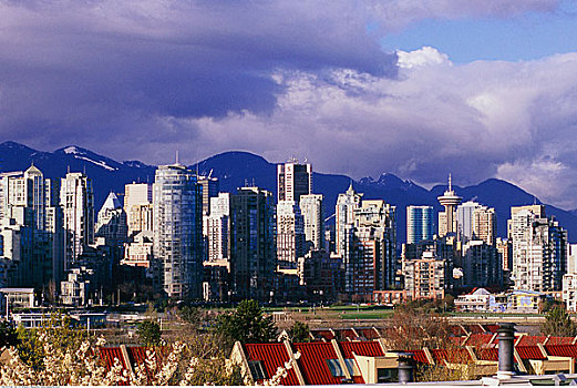 市区,温哥华,不列颠哥伦比亚省,加拿大