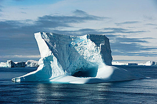 冰山,南极海峡