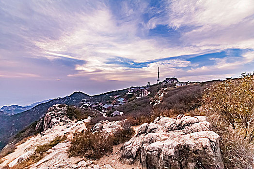 山东省泰安市泰山自然景观