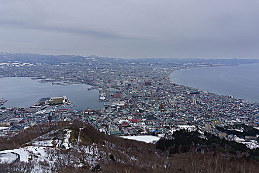 日本北海道风光