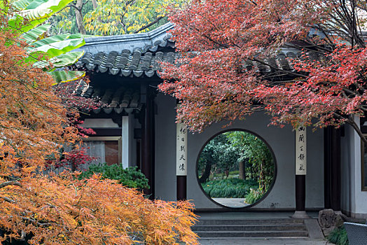 杭州曲院风荷建筑景观