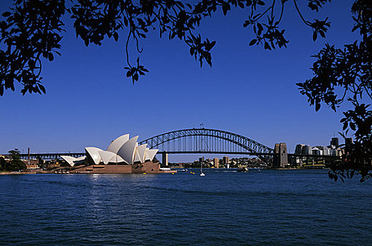 澳大利亚,悉尼,剧院,悉尼海港大桥